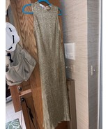 Deborah Hampton Vintage Gold Metal Dress In Perfect Condition - $206.17