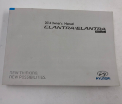 2014 Hyundai Elantra Coupe Owners Manual Handbook OEM B01B09007 - $17.99