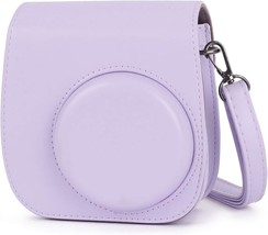Phetium Instant Camera Case Compatible With Instax Mini 11/12,Pu, Lilac ... - £27.23 GBP