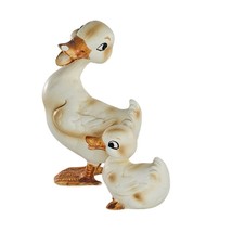 Josef Originals Duck Mama Duckling Figurine Set *AS IS FLAWS* - £19.65 GBP