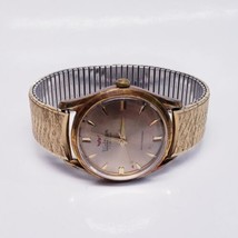 Vintage Waltham Men&#39;s Watch Gold/Silver Toned 17J Mechanical Watch Stret... - £35.11 GBP