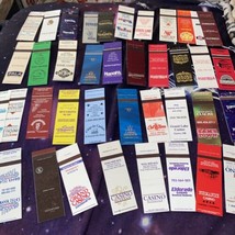 Lot of 40 Vintage Matchcovers Casinos Hotels Vegas 20 Strike Matchbook C... - $9.49