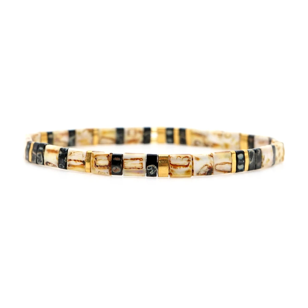 Tila Beads Bracelets Gift Pulseras Trendy Jewelry Men Japanese Bead Jewellery Cl - £18.42 GBP