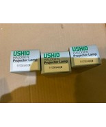 Ushio Halogen Projector Lamp Bulb, EVD 36V-400W New in Box Lot of 3 Free... - $12.87