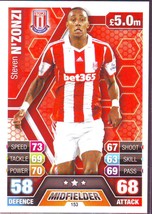 Topps Match Attax 2013-14 Premier League Stoke City Steven N&#39;Zonzi Card - $10.00