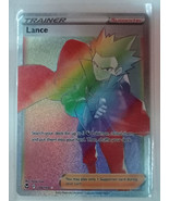 Lance Secret Rainbow Rare 206/195 | Silver Tempest | Pokemon TCG - $12.42