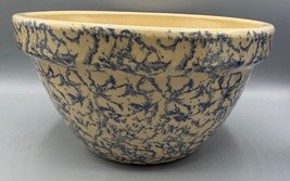 RRP Robinson Ransbottom 9&quot; Spongeware Mixing Bowl Ceramic - $455.17 MXN