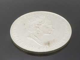 925 Sterling Silver - Vintage Shiny British Virgin Islands Coin - TR2057 - £56.06 GBP