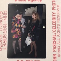 1993 Ann Margaret &amp; Rhonda Shear at Nolan Miller Fall Fashion Transparency Slide - £7.46 GBP