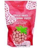2-Pack Trader Joe&#39;s Freeze Dried Strawberry Pieces with Strawberry Yogur... - $32.98 CAD