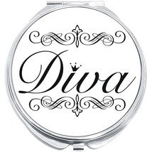 Diva Compact with Mirrors - Perfect for your Pocket or Purse - $11.76