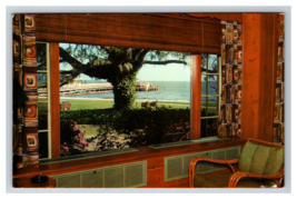 Grand Hotel Point Clear Alaska Window View Fishing Pier Post Card Unposted - £3.90 GBP