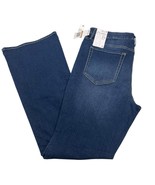 Seven7 Jeans Womens 12 Felicity High Rise Slim Flare Denim Dark Wash Ret... - $26.60