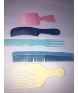 Vintage Hair Comb lot Goody, Pro1131&amp; Unbranded - $33.52 CAD