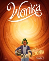 2023 Wonka Movie Poster 11X17 Oompa Loompa Willy Wonka Timothée Chalamet  - £9.19 GBP