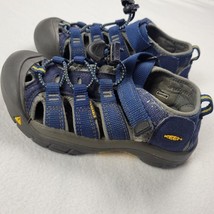 Keen Newport H2 Youth Kids Size 1 Shoes Blue Gray Outdoor Performance Sa... - $17.81