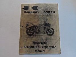 1995 Kawasaki Général Moto Assemblage &amp; Préparation Manuel Vitrail Usine - £14.34 GBP