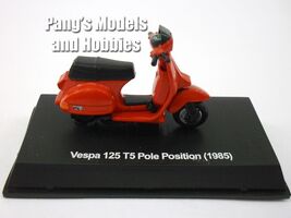Vespa 125 T5 Pole Position 1985 1/32 Scale Die-cast Metal Model by NewRay - $17.81