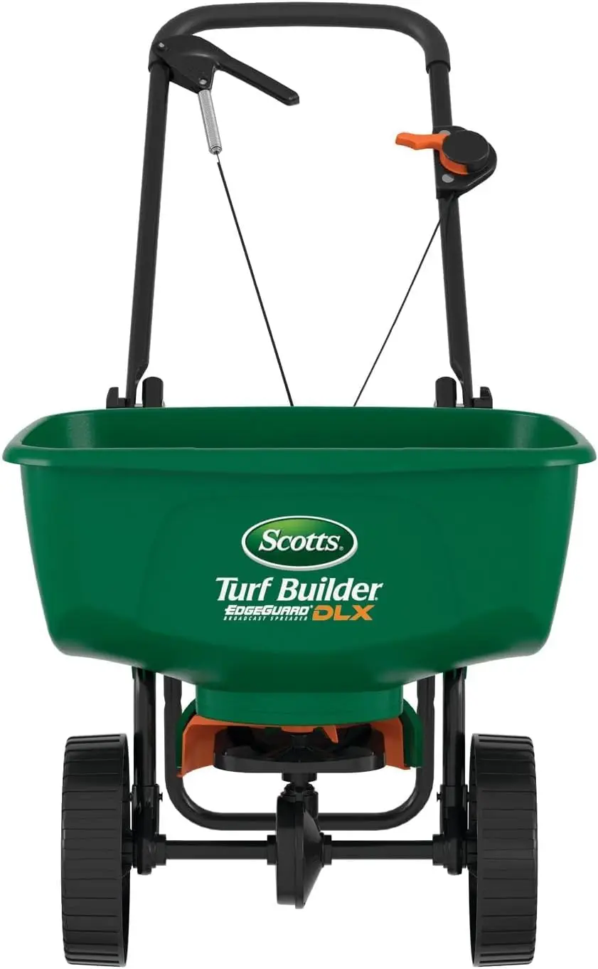 Turf Builder EdgeGuard DLX Broadcast Spreader for Seed, Fertilizer, Salt... - €75,82 EUR