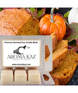 Maple Pumpkin Bread Scented Candle Melts X Strong 80hr Clam Packs - $25.99 CAD+