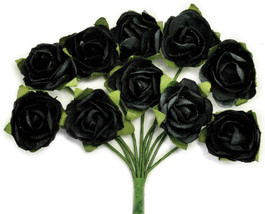 Paper Blooms Mini Flowers Black - £14.11 GBP