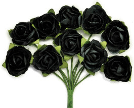 Paper Blooms Mini Flowers Black - $18.38