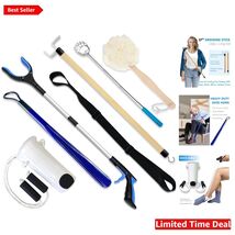 7PC Hip Recovery Kit: Grabber, Dressing Stick, Sock Aid for Easy Recovery - $77.17