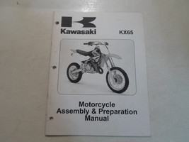 2004 2005 Kawasaki KX65 Motorcycle Assembly & Preparation Manual FACTORY OEM x - $55.55