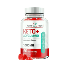 Keto Rish ACV Gummies, ACV Gummies Weight Loss Supplement (60 Gummies) - $17.57