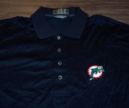 Vintage Miami Dolphins Nfl Football Golf Polo T-Shirt Mens Xl De - £31.84 GBP