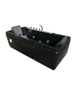 Whirlpool bathtub hydrotherapy black hot tub double pump with 20 jets MA... - $3,771.66 CAD