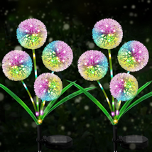 Gifts for Mom Women, Solar Flowers Lights Outdoor Decor, 2 Pack Upgraded Solar G - £34.70 GBP
