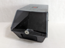 Floppy Disk Storage Box Vintage ACCO 5.25&quot; Case Holder No Dividers or Key - $12.59