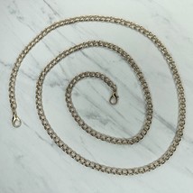 Gold Tone Chain Link Crossbody Purse Handbag Bag Replacement Strap - £13.21 GBP