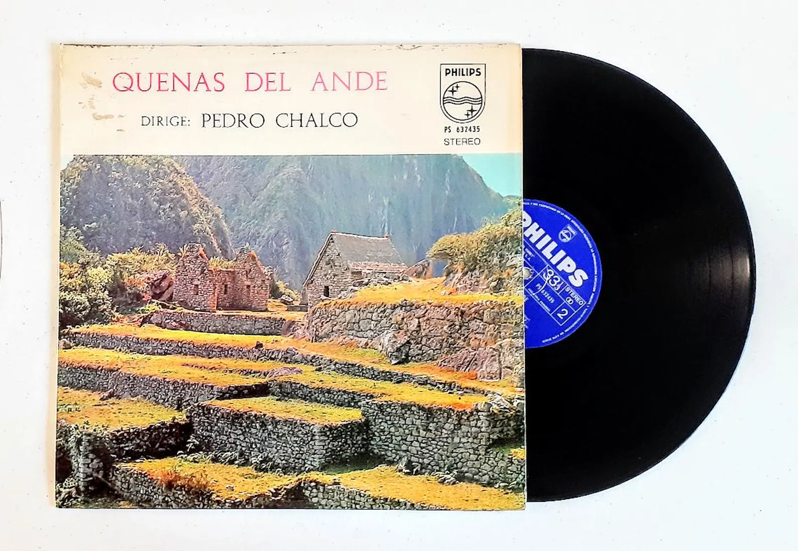 Pedro Chalco – Quenas Del Ande (Philips – PS 632435 Vinyl LP Import Peru... - $15.17 CAD