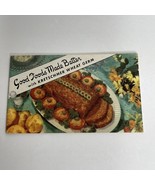 Good Foods Made Better With Kretschmer Wheat Germ Booklet Litho In USA C... - $20.75