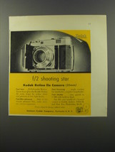 1953 Kodak Retina IIa camera Advertisement - f/2 shooting star - £14.77 GBP