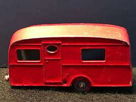 Vtg Lesney #23 Berkley Cavalier Trailer Camper Toy - £19.89 GBP