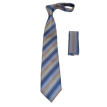 Men's Woven Tie Hankie Set J.Valintin Private Collection R90 Multi Colors image 3