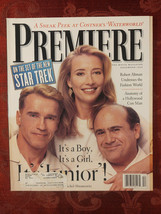 PREMIERE December 1994 Emma Thompson Danny DeVito Arnold Schwarzenegger - $12.96