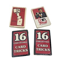 Vintage 1970 Marshall Brodien TV MAGIC Trick Cards Complete Decks - $12.95