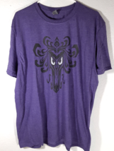 Gildan Disney Haunted Mansion Icon T Shirt Unisex Size 3XL Purple NWOT - £20.60 GBP