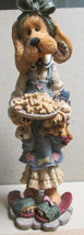 Boyds Bears Folkstone Collection Betty Biscuit Puppies &amp; Bones 2870 - $14.85