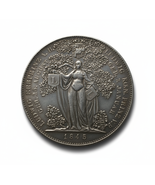 1845 Bayern Ludwig I Königliche Geburt Gedenk Kunst Medaille Nachprägung - $243.23 MXN