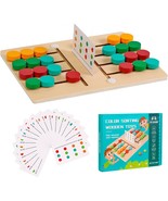 Color Matching Game for Kids 3 Years Old Montessori Slide Puzzle Memory ... - £23.95 GBP