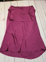 Adiva Medium M Purple Sheer Sleeveless Top/Blouse - £5.31 GBP