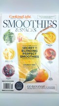 Smoothie shakes snacks healthy recipe book magazine cooking light diet - £6.26 GBP