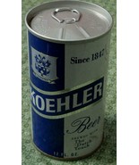 Vintage Pull Tab Tin Koehler 12 Ounce Beer Can, Empty VERY GOOD COND COL... - $9.49 CAD
