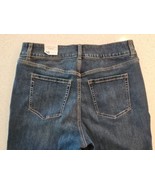 Lane Bryant Bootcut Jeans Womens 16 Tighter Tummy High Waist Blue Slimming 36x31 - $35.26