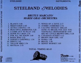 Steelband Melodies: Brutus Marcato / Mardi Gras Orchestra (CD, 1988) - £4.73 GBP